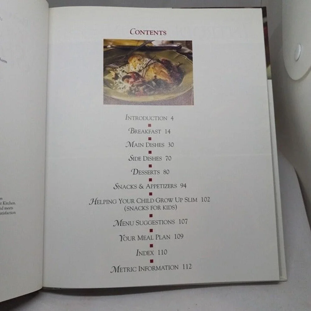 Better Homes And Gardens Eat & Stay Slim Cookbook-2001-Hardcover-4th/5th